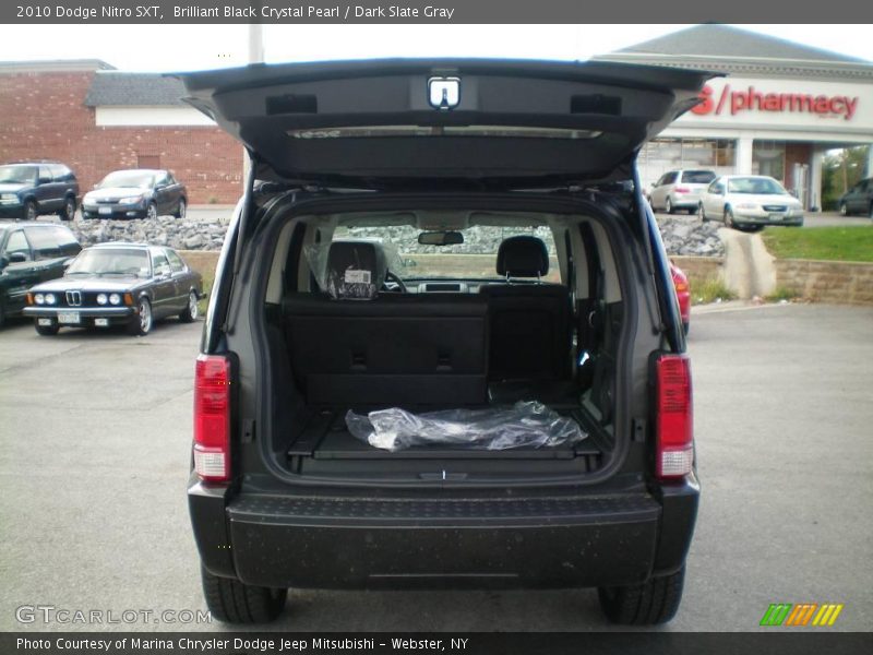 Brilliant Black Crystal Pearl / Dark Slate Gray 2010 Dodge Nitro SXT