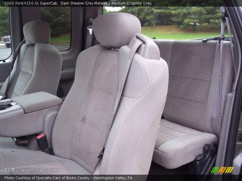 Dark Shadow Grey Metallic / Medium Graphite Grey 2003 Ford F150 XL SuperCab