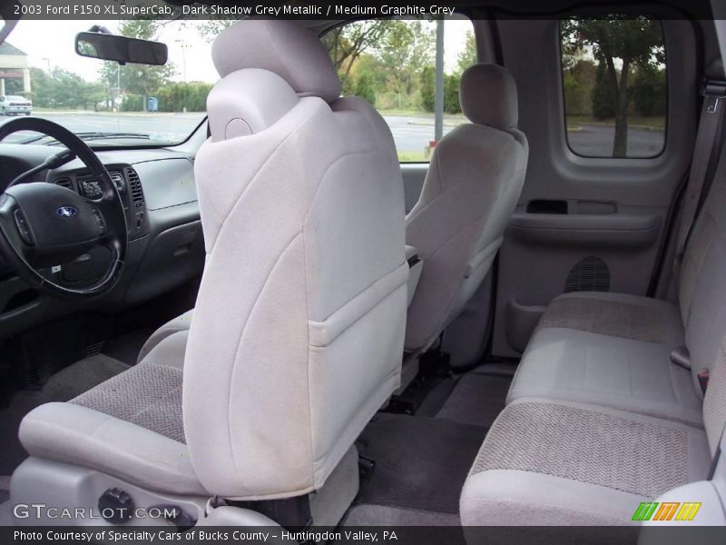 Dark Shadow Grey Metallic / Medium Graphite Grey 2003 Ford F150 XL SuperCab
