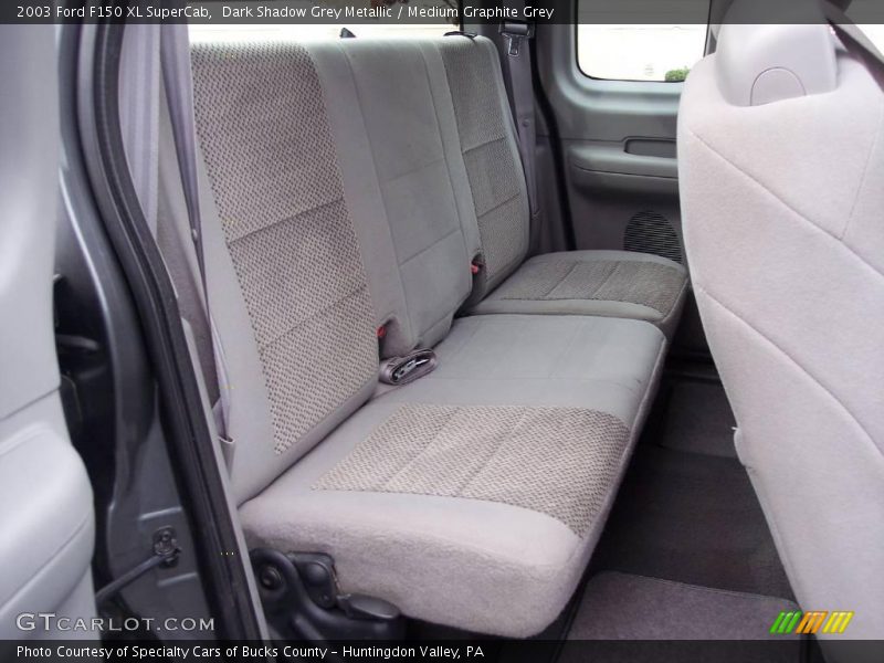 Dark Shadow Grey Metallic / Medium Graphite Grey 2003 Ford F150 XL SuperCab