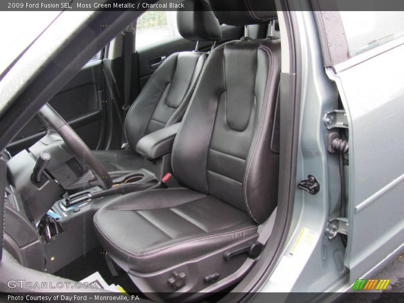 Moss Green Metallic / Charcoal Black 2009 Ford Fusion SEL