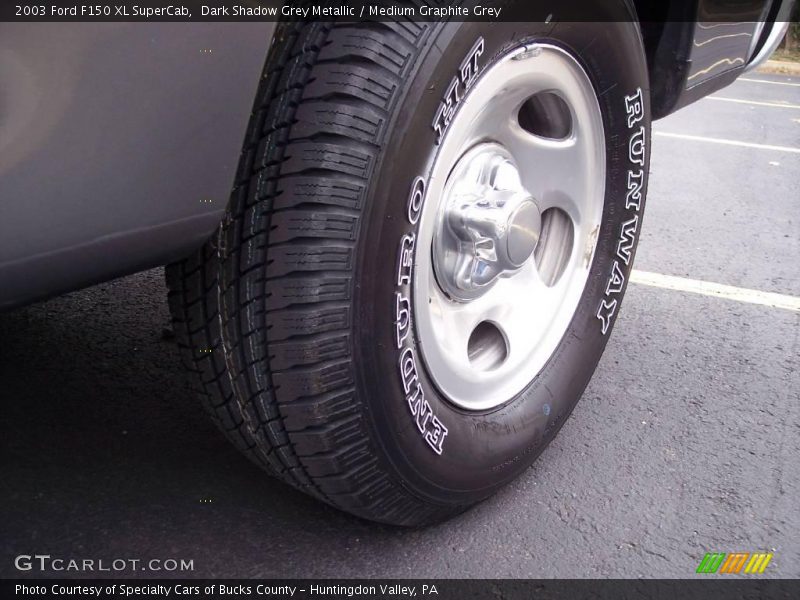 Dark Shadow Grey Metallic / Medium Graphite Grey 2003 Ford F150 XL SuperCab