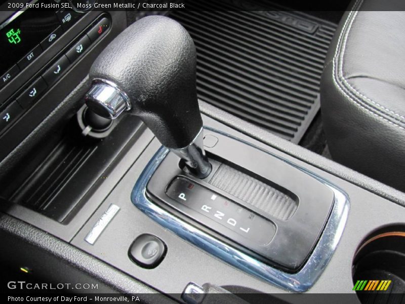 Moss Green Metallic / Charcoal Black 2009 Ford Fusion SEL