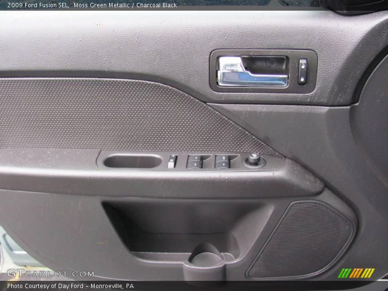 Moss Green Metallic / Charcoal Black 2009 Ford Fusion SEL