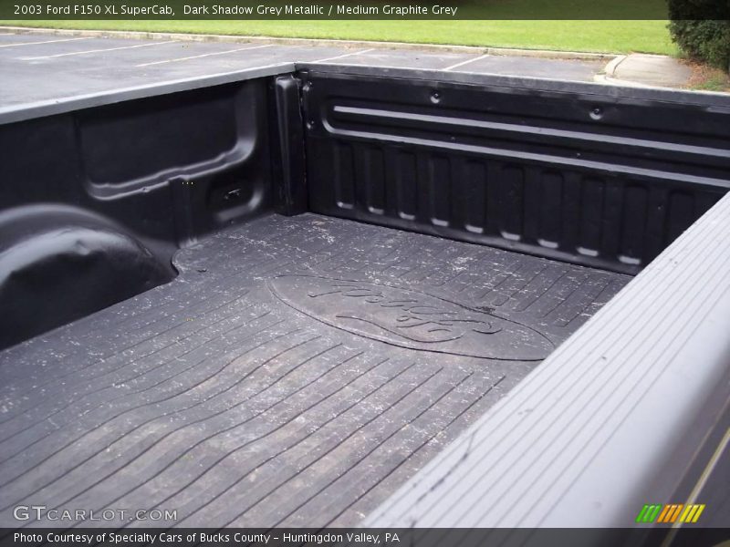 Dark Shadow Grey Metallic / Medium Graphite Grey 2003 Ford F150 XL SuperCab
