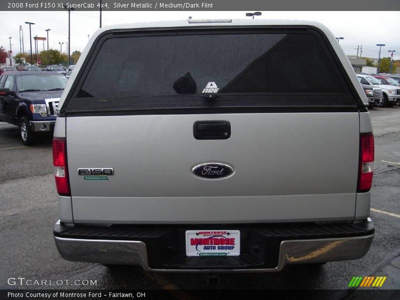 Silver Metallic / Medium/Dark Flint 2008 Ford F150 XL SuperCab 4x4