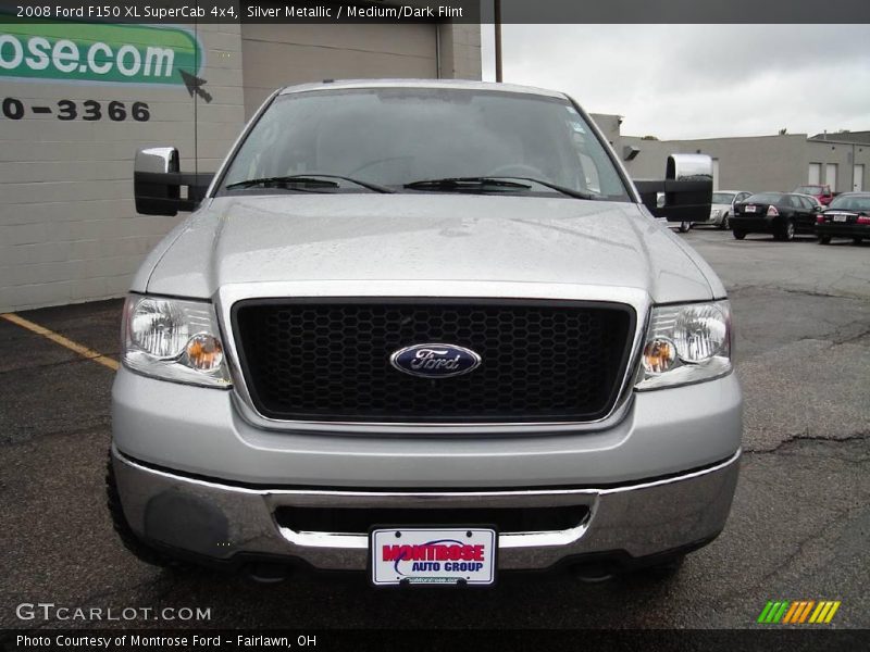 Silver Metallic / Medium/Dark Flint 2008 Ford F150 XL SuperCab 4x4