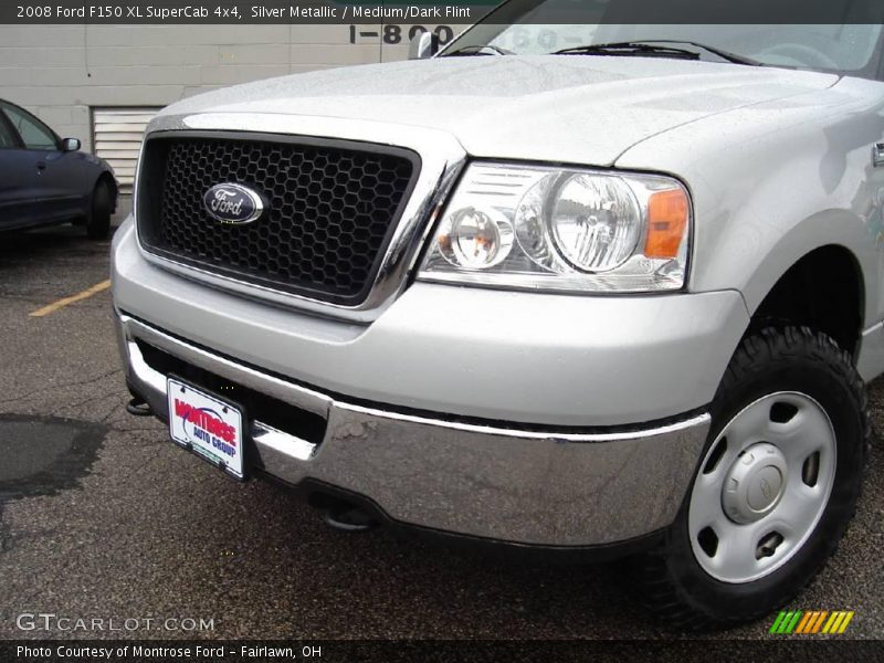 Silver Metallic / Medium/Dark Flint 2008 Ford F150 XL SuperCab 4x4