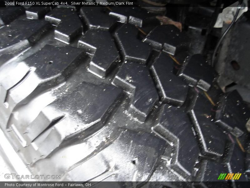 Silver Metallic / Medium/Dark Flint 2008 Ford F150 XL SuperCab 4x4