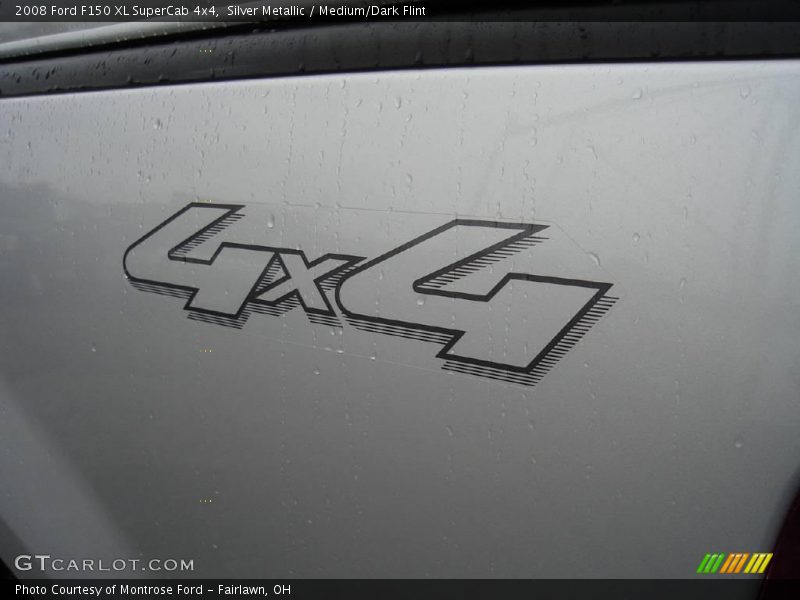 Silver Metallic / Medium/Dark Flint 2008 Ford F150 XL SuperCab 4x4