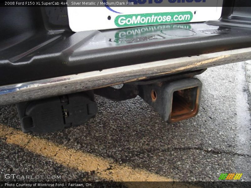Silver Metallic / Medium/Dark Flint 2008 Ford F150 XL SuperCab 4x4