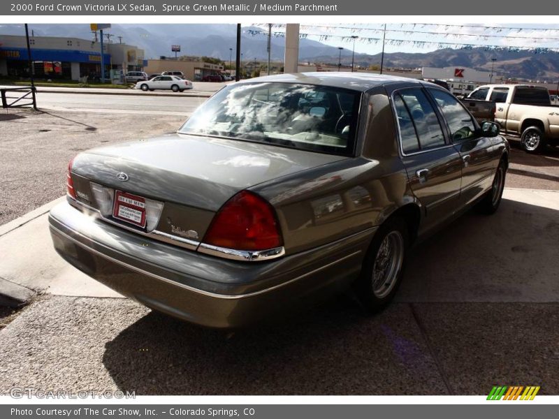 Spruce Green Metallic / Medium Parchment 2000 Ford Crown Victoria LX Sedan