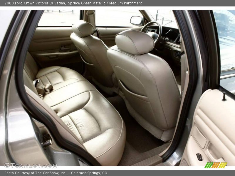 Spruce Green Metallic / Medium Parchment 2000 Ford Crown Victoria LX Sedan