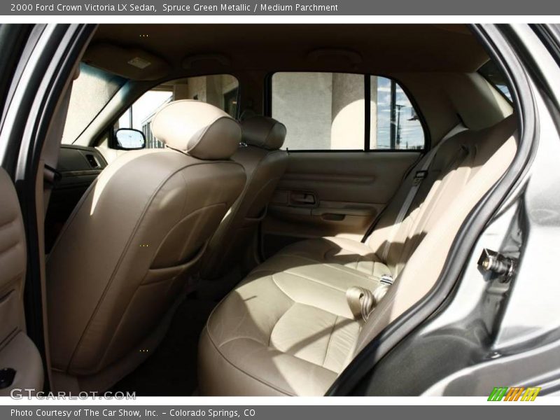 Spruce Green Metallic / Medium Parchment 2000 Ford Crown Victoria LX Sedan