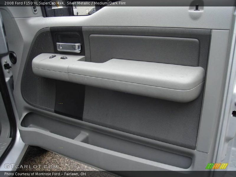 Silver Metallic / Medium/Dark Flint 2008 Ford F150 XL SuperCab 4x4