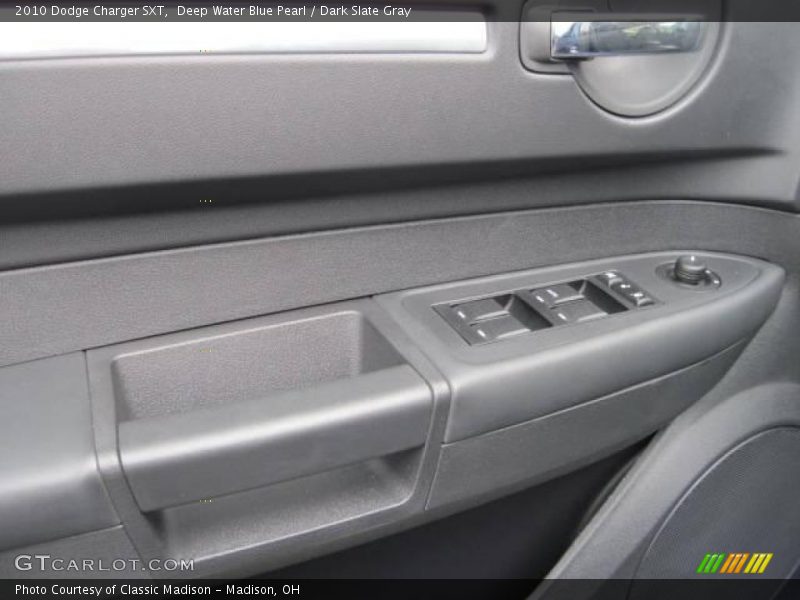 Deep Water Blue Pearl / Dark Slate Gray 2010 Dodge Charger SXT