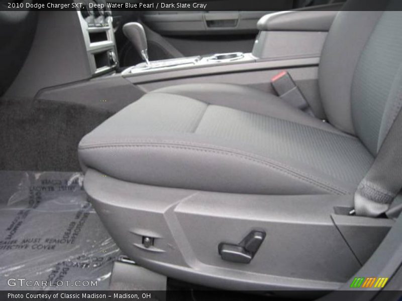 Deep Water Blue Pearl / Dark Slate Gray 2010 Dodge Charger SXT