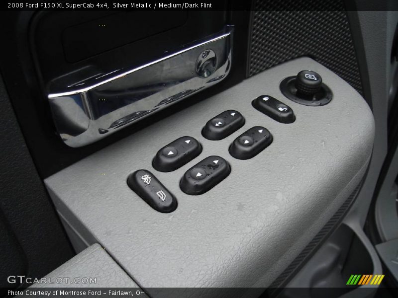 Silver Metallic / Medium/Dark Flint 2008 Ford F150 XL SuperCab 4x4