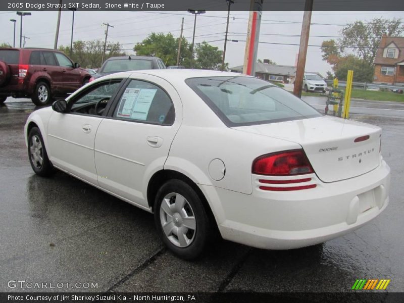 Stone White / Taupe 2005 Dodge Stratus SXT Sedan