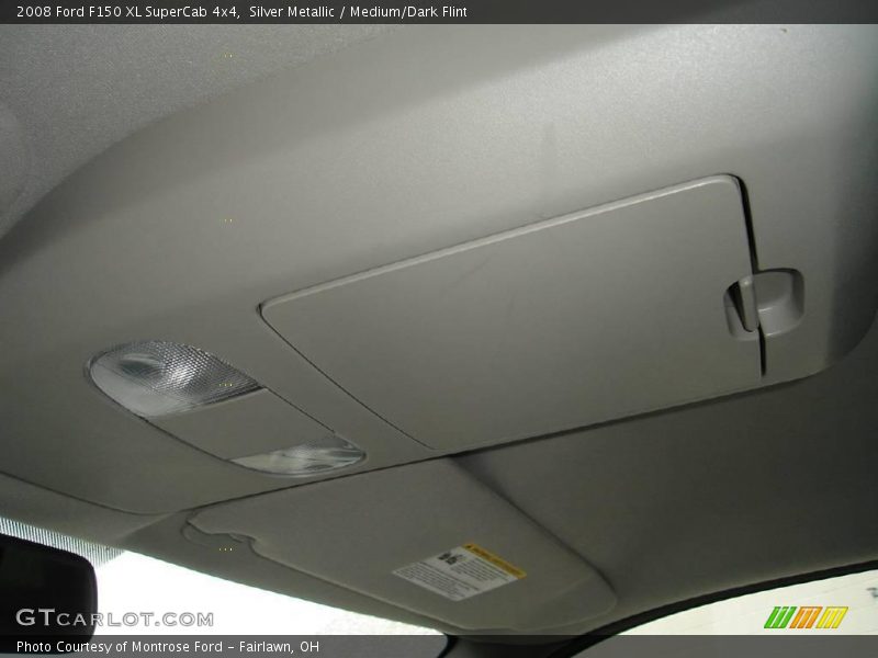 Silver Metallic / Medium/Dark Flint 2008 Ford F150 XL SuperCab 4x4
