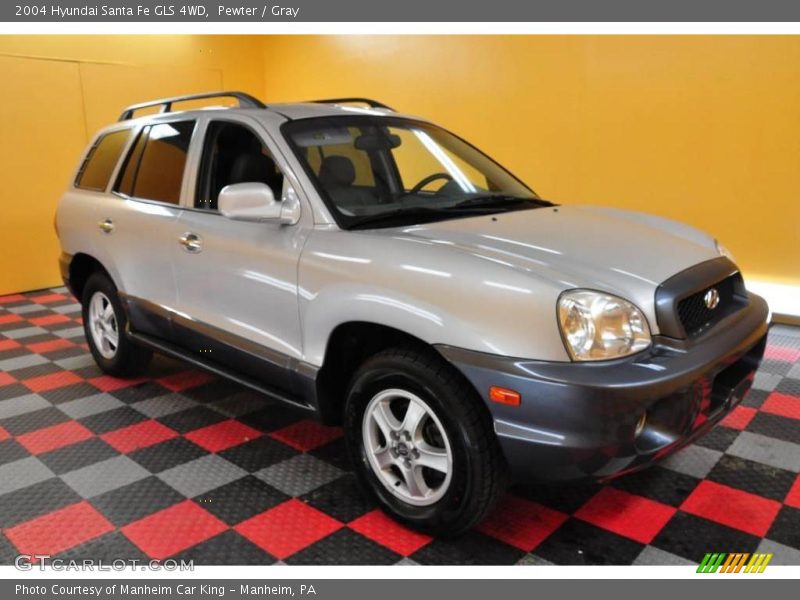 Pewter / Gray 2004 Hyundai Santa Fe GLS 4WD