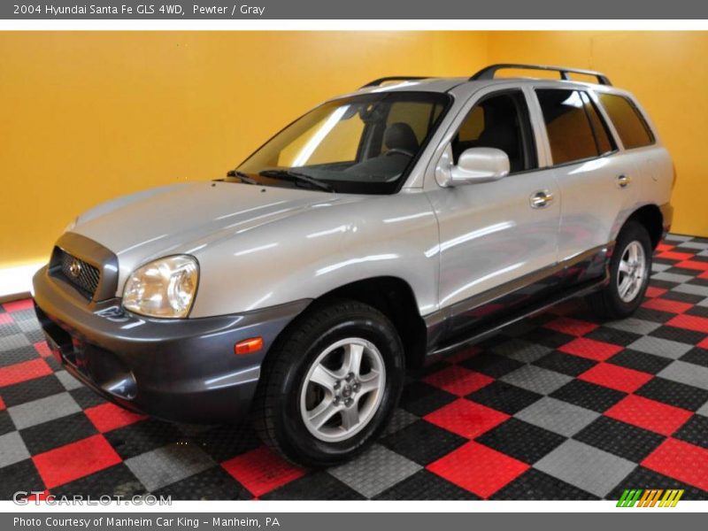 Pewter / Gray 2004 Hyundai Santa Fe GLS 4WD