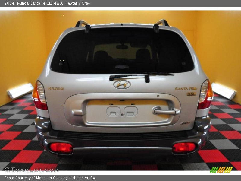 Pewter / Gray 2004 Hyundai Santa Fe GLS 4WD