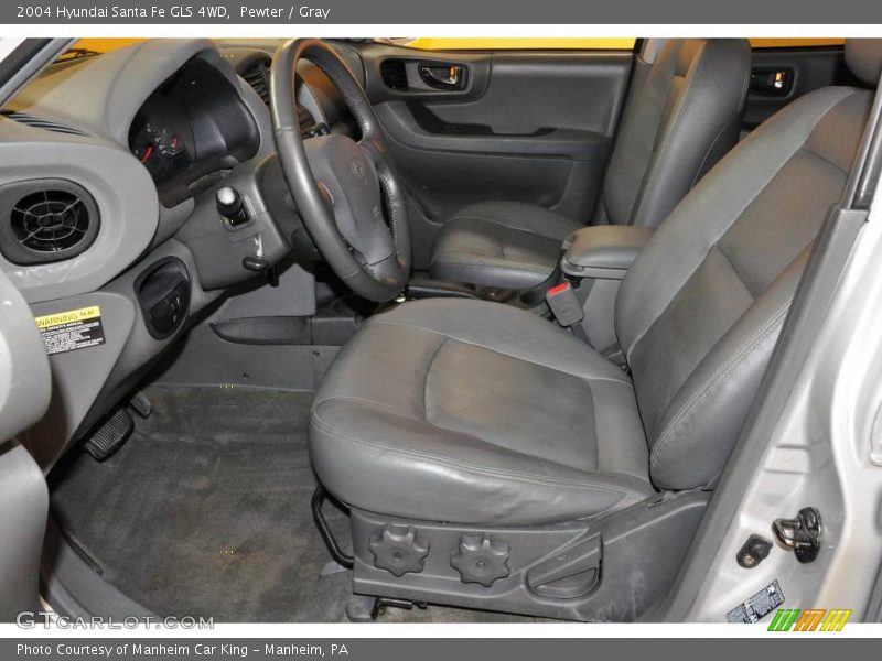 Pewter / Gray 2004 Hyundai Santa Fe GLS 4WD