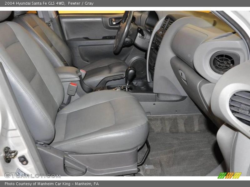 Pewter / Gray 2004 Hyundai Santa Fe GLS 4WD