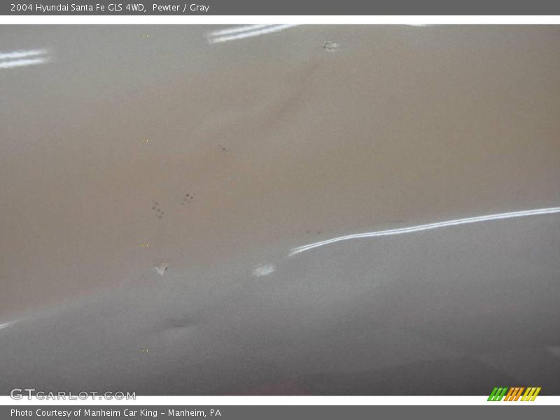 Pewter / Gray 2004 Hyundai Santa Fe GLS 4WD