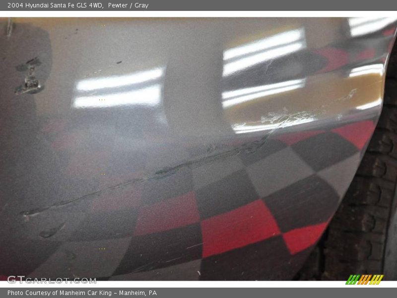 Pewter / Gray 2004 Hyundai Santa Fe GLS 4WD