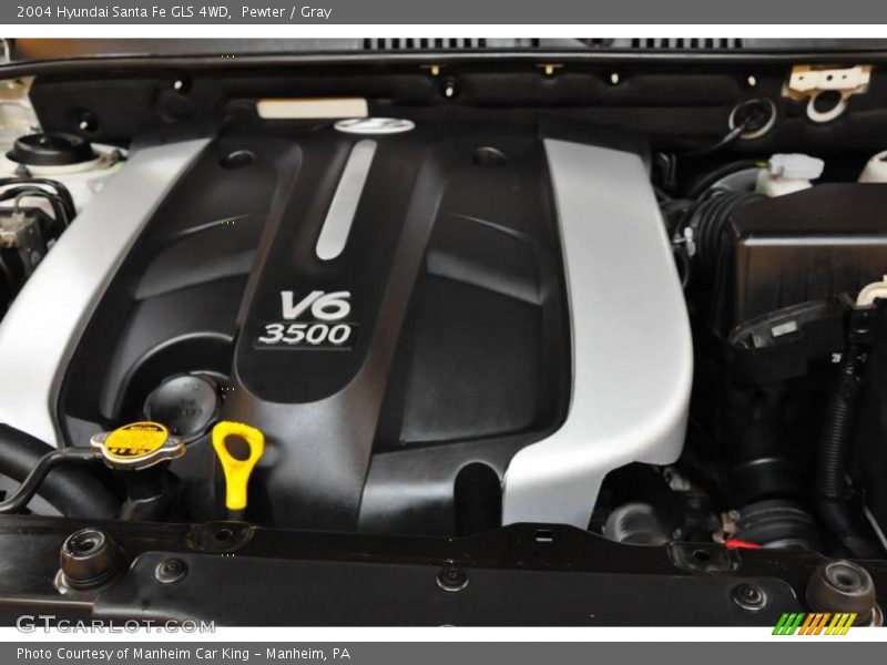 Pewter / Gray 2004 Hyundai Santa Fe GLS 4WD
