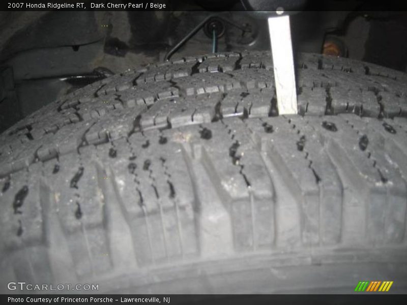 Dark Cherry Pearl / Beige 2007 Honda Ridgeline RT