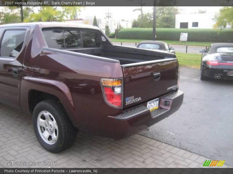 Dark Cherry Pearl / Beige 2007 Honda Ridgeline RT