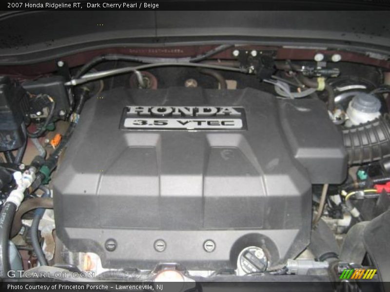 Dark Cherry Pearl / Beige 2007 Honda Ridgeline RT