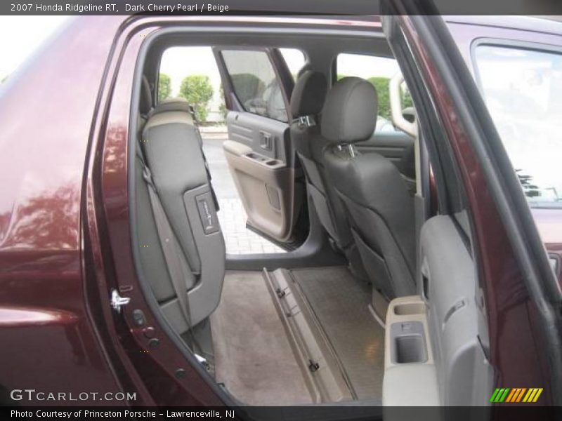 Dark Cherry Pearl / Beige 2007 Honda Ridgeline RT