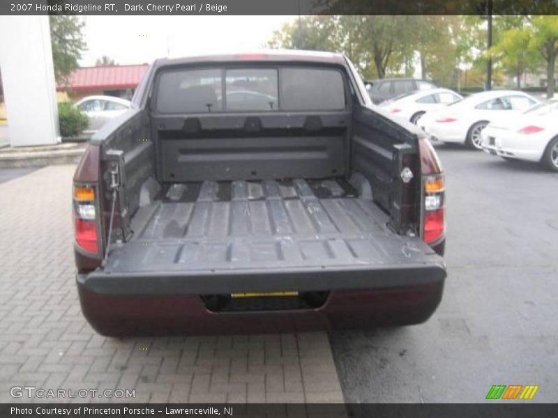 Dark Cherry Pearl / Beige 2007 Honda Ridgeline RT