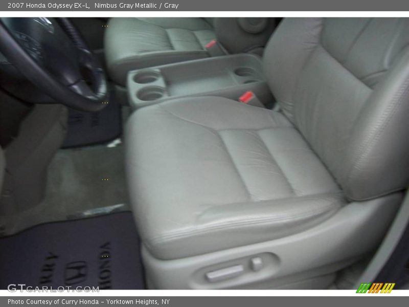 Nimbus Gray Metallic / Gray 2007 Honda Odyssey EX-L