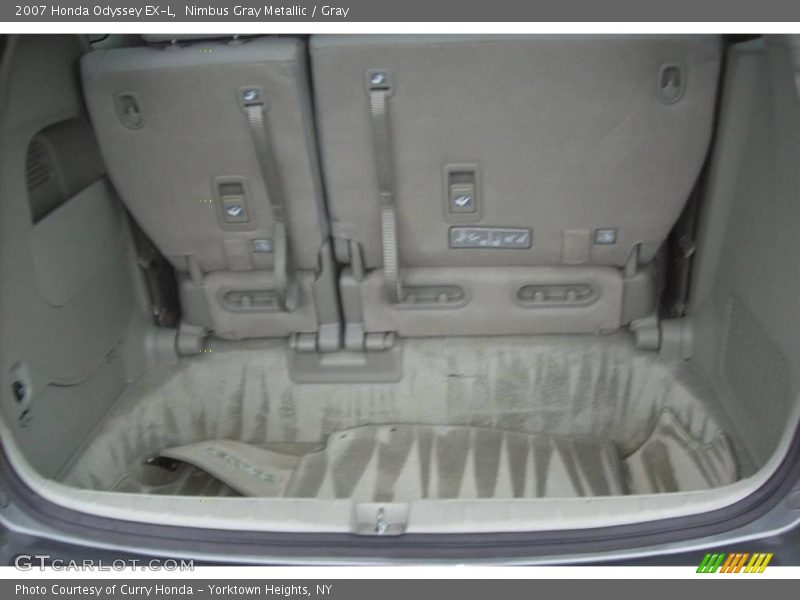 Nimbus Gray Metallic / Gray 2007 Honda Odyssey EX-L