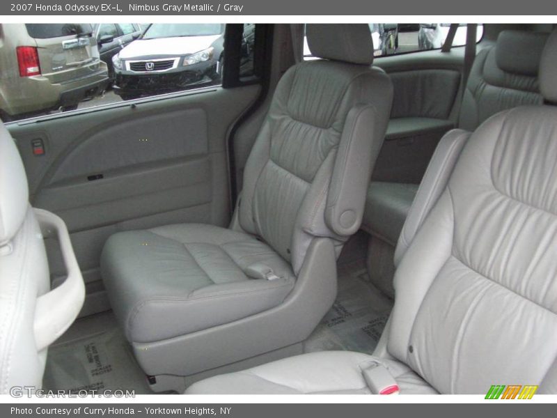 Nimbus Gray Metallic / Gray 2007 Honda Odyssey EX-L