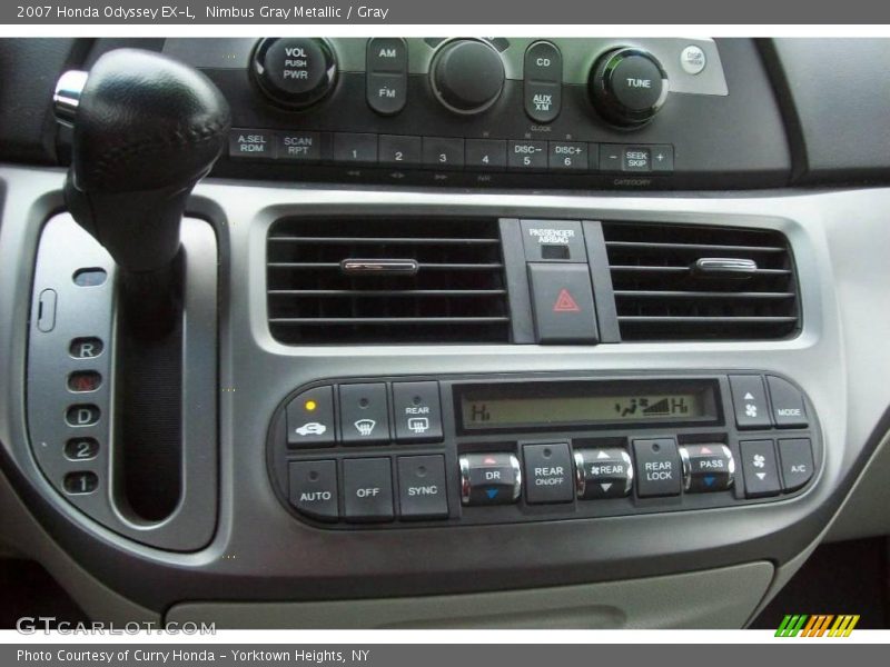 Nimbus Gray Metallic / Gray 2007 Honda Odyssey EX-L
