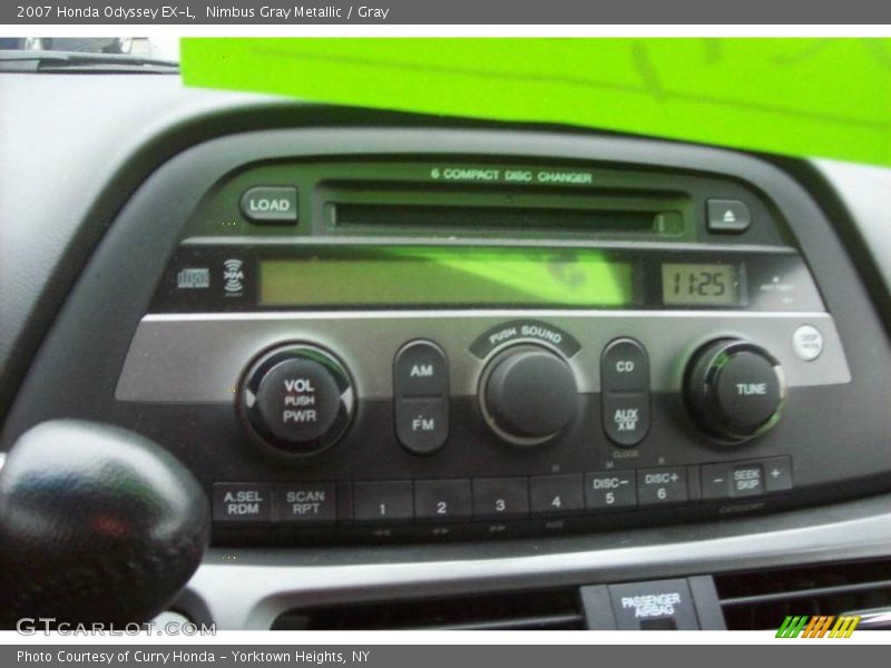 Nimbus Gray Metallic / Gray 2007 Honda Odyssey EX-L