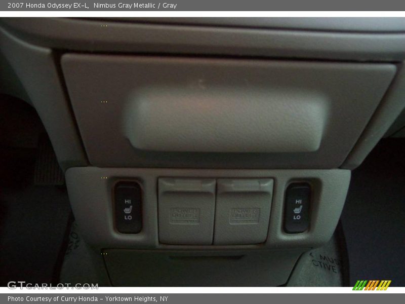 Nimbus Gray Metallic / Gray 2007 Honda Odyssey EX-L