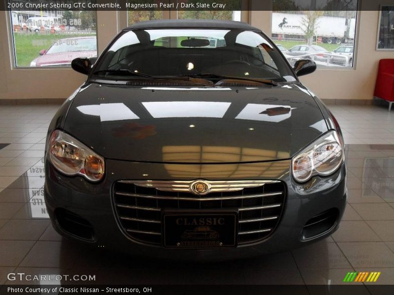 Magnesium Pearl / Dark Slate Gray 2006 Chrysler Sebring GTC Convertible