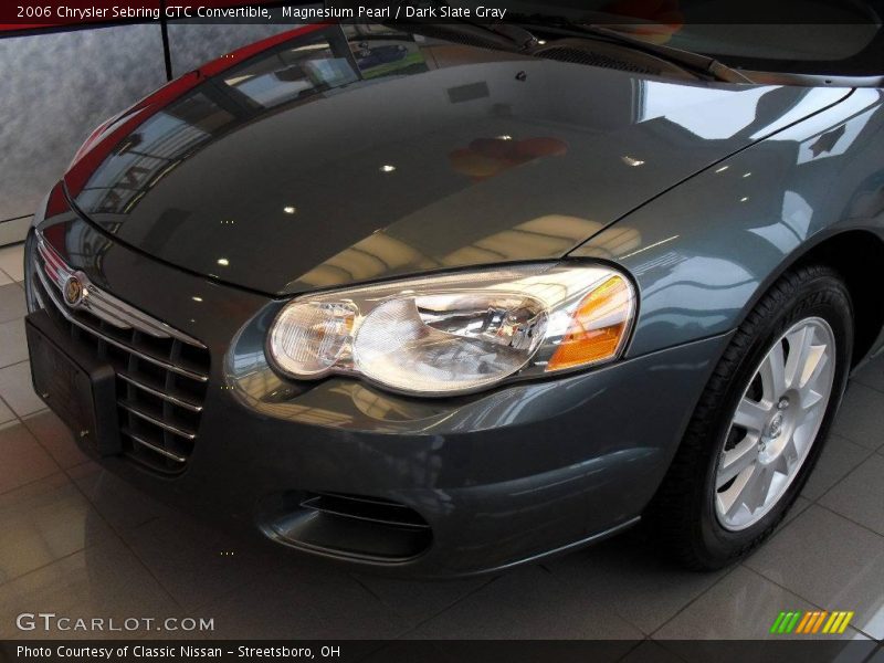 Magnesium Pearl / Dark Slate Gray 2006 Chrysler Sebring GTC Convertible