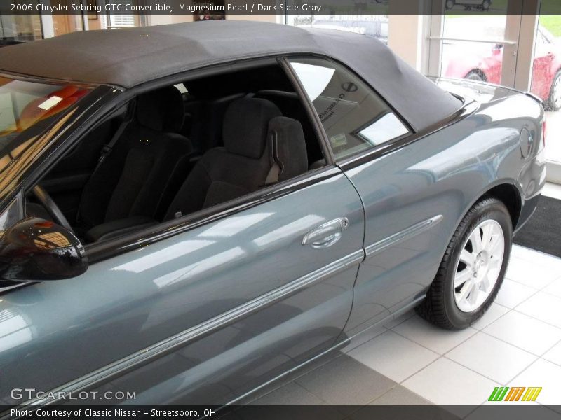 Magnesium Pearl / Dark Slate Gray 2006 Chrysler Sebring GTC Convertible