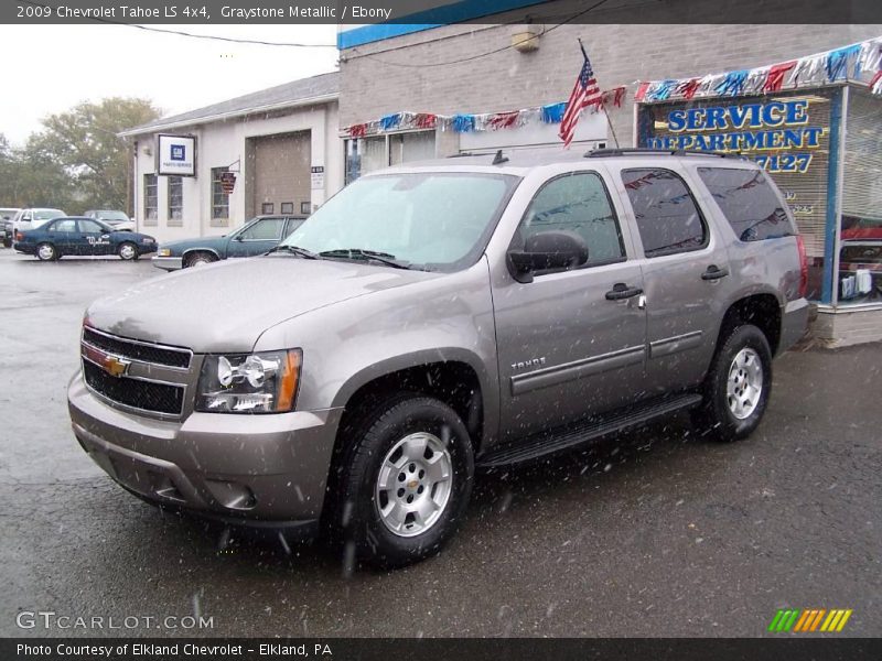 Graystone Metallic / Ebony 2009 Chevrolet Tahoe LS 4x4