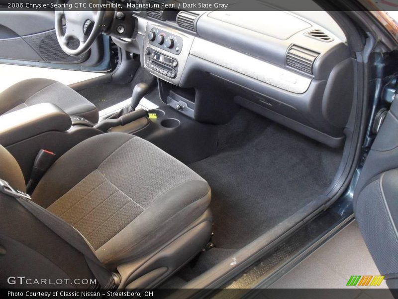 Magnesium Pearl / Dark Slate Gray 2006 Chrysler Sebring GTC Convertible