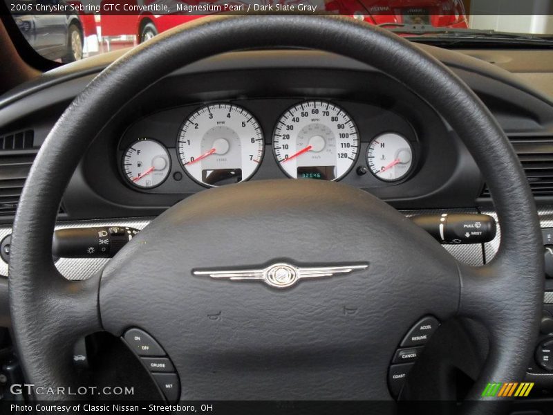 Magnesium Pearl / Dark Slate Gray 2006 Chrysler Sebring GTC Convertible