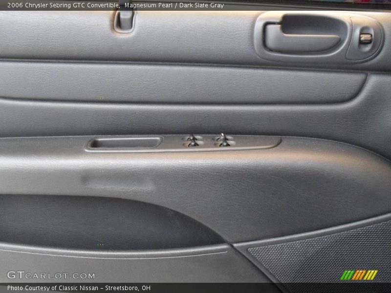 Magnesium Pearl / Dark Slate Gray 2006 Chrysler Sebring GTC Convertible